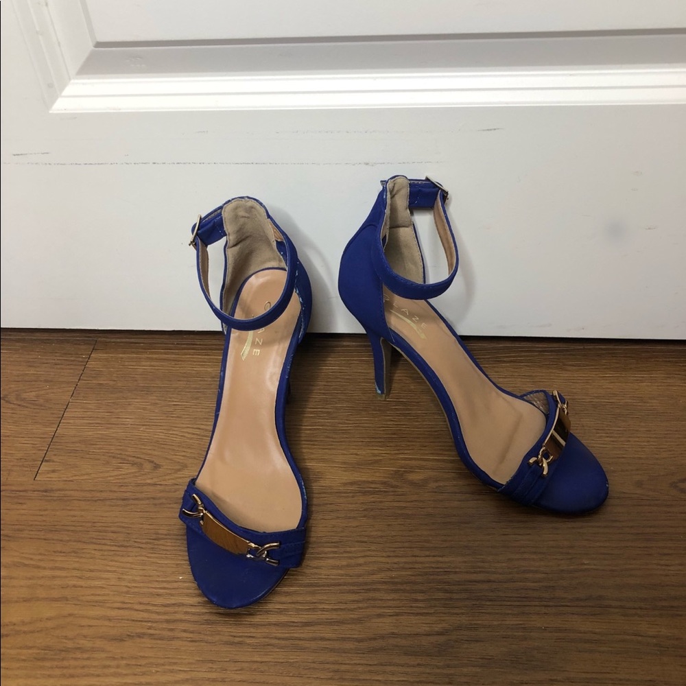 Royal Blue “Glaze” Stilettos